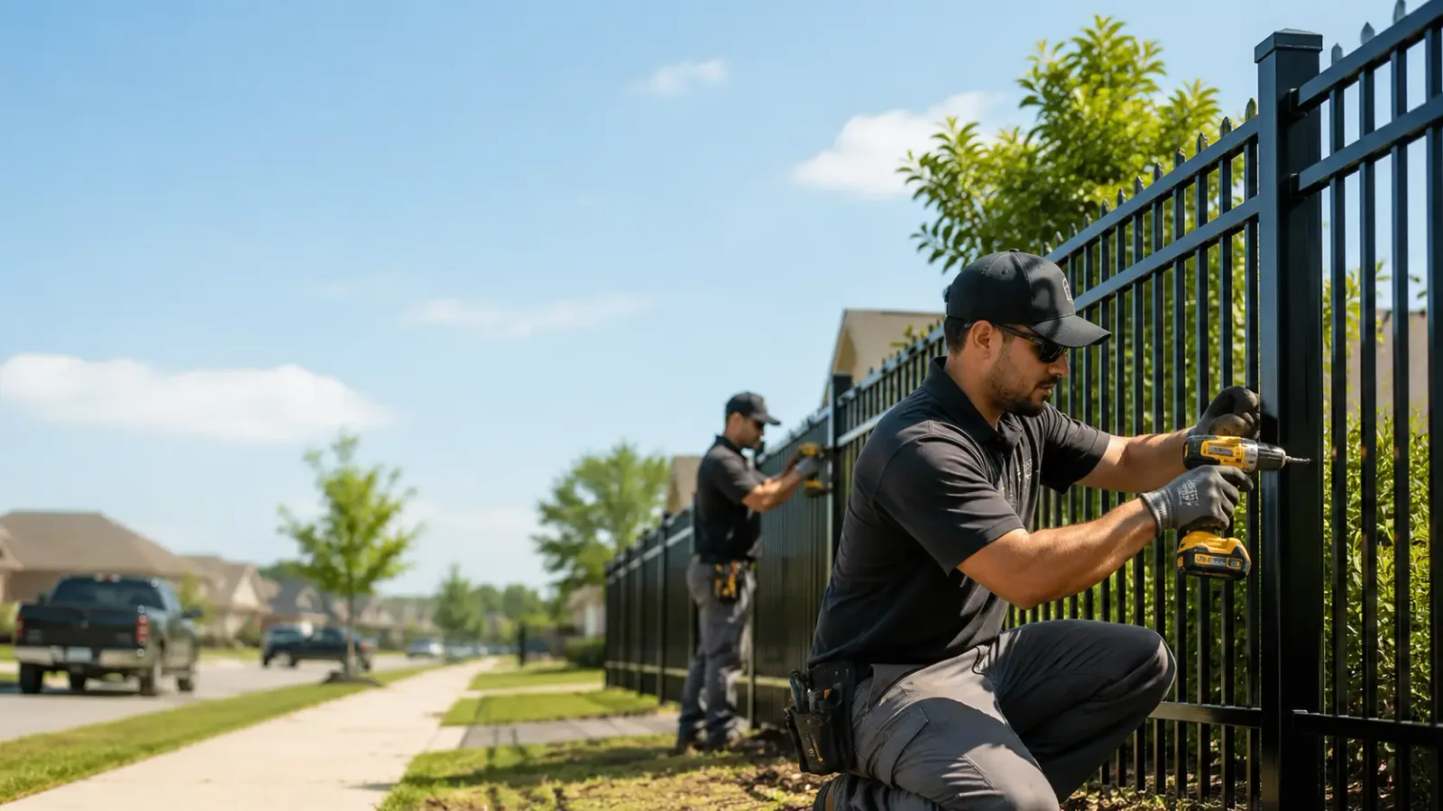 Metal Fence Installation in Roxana, IL